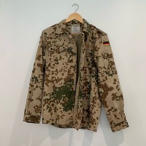German Army Surplus Shirt - Tropentarn / Flecktarn